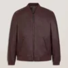 WAGGONER Deri Bomber Ceket