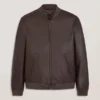 WAGGONER Deri Bomber Ceket