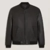 WAGGONER Deri Bomber Ceket