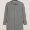 WARREN Balıksırtı Çizgili Mac Ceket