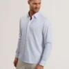 WAVEY Uzun Kollu Geometrik Desenli Gömlek