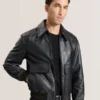 WHISTLER Deri Bomber Ceket