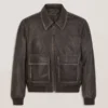 WHISTLER Deri Bomber Ceket