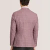 WINFRED Ekose İpek Karışımlı Dokuma Blazer