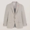 WINFRED Karışık Ekose Yünlü Terzi Dikişli Blazer