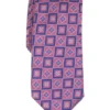 WINKLY Geometrik Fayans Desenli İpek Kravat