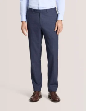 WINTER Dokulu Modern Kesim Yün Takım Elbise Pantolonu