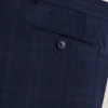 WINTER Düz Önlu Ekose Takım Elbise Pantolonu