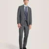 WRIGHT-PLAID Ekose Takım Elbisesi