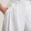 ZOZIA Pamuklu, Önden Pileli Geniş Paça Pantolon